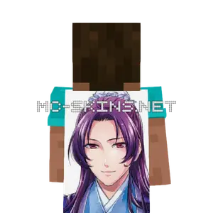 Jinshi cape, outside and lining