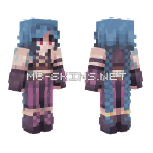 Jinx Minecraft skin