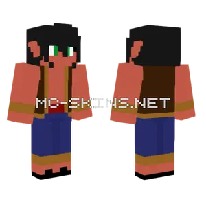 Jinx the Djinn Minecraft skin