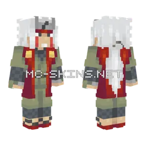 Jiraiya Minecraft skin