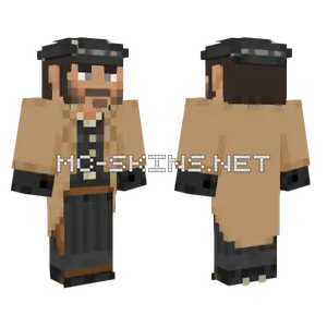 John Marston Duster V2 RDR Minecraft skin