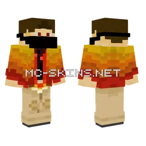 Johu 2 0 Flame 2 Minecraft skin