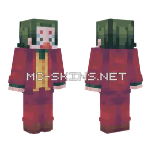 Joker 2019 Minecraft skin