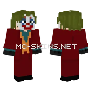 Joker 2019 Minecraft skin