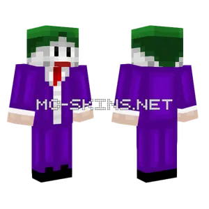 Joker Minecraft skin