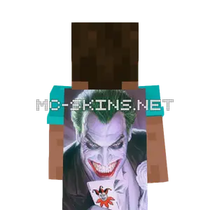 Joker cape, outside and lining