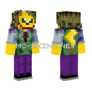 Joker B Minecraft skin