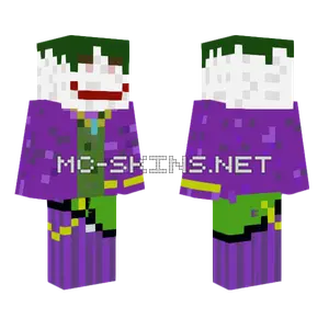 Joker Suit Minecraft skin