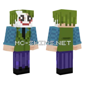 Joker Without Coat Minecraft skin