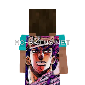 Joseph Joestar cape, outside and lining