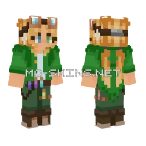 Josephine Steampunk Markup Minecraft skin