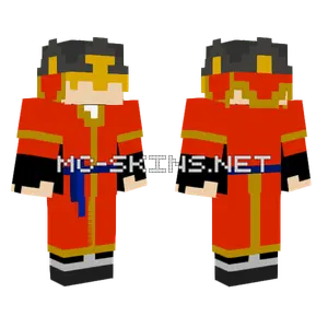 Joseron Red Outfit Minecraft skin