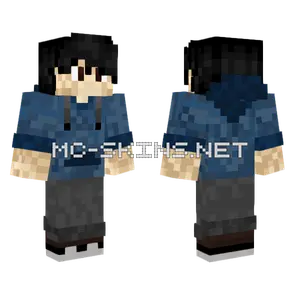 Joshanim8s Blue Outfit Minecraft skin