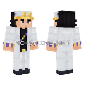 Jotaro Kujo Part 4 Minecraft skin