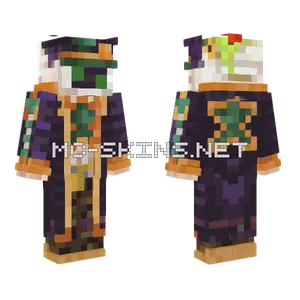 Jotaro Part 4 TV Head Minecraft skin