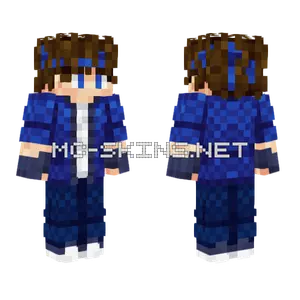 Jrowyt Blue Jacket Minecraft skin