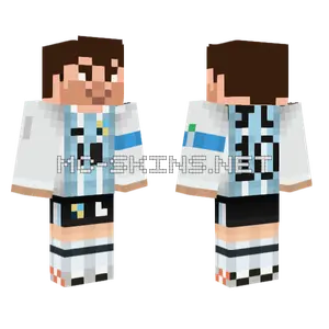 Julian Argentina Footballer Minecraft skin