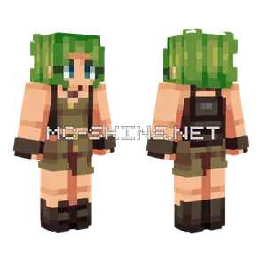 Jungle Expedition Gift Minecraft skin