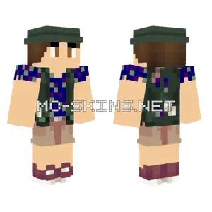 Jungle Jim Minecraft skin