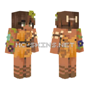 Jungle Ocelot Girl Minecraft skin