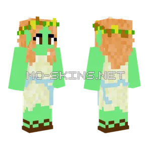 Juniper The Tree Nymph Minecraft skin