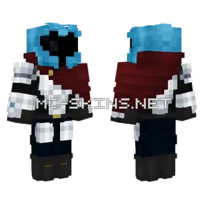 Jupiter RL Hood Down Minecraft skin