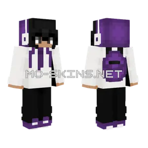 Just A Bit More Purple Minecraft skin