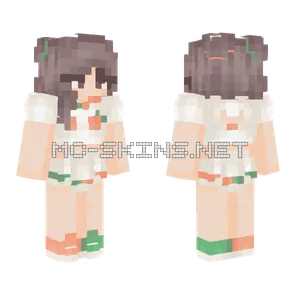 Just Peachy Minecraft skin