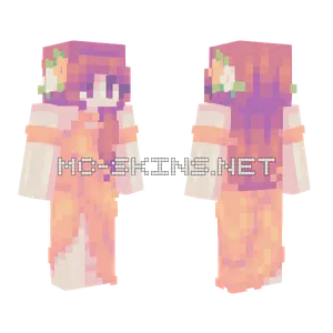 Just Peachy Minecraft skin