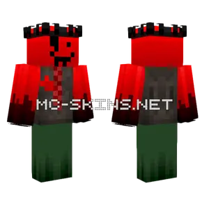 jx1dx1 Red Green Minecraft skin