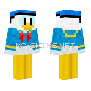 Kaczor Donald Minecraft skin