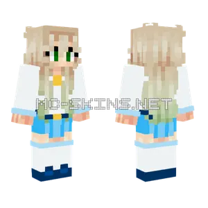 Kaede's School Uniform Minecraft skin