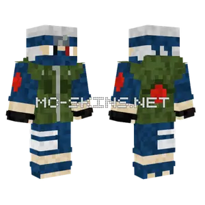 Kakashi Hatake Minecraft skin