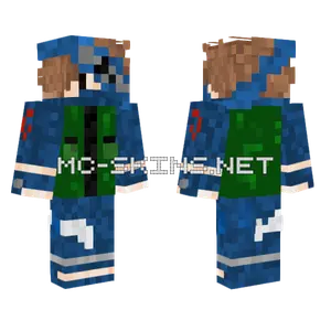 Kakashi Senpai Minecraft skin
