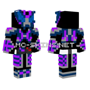 Kamen Rider Glitch Minecraft skin