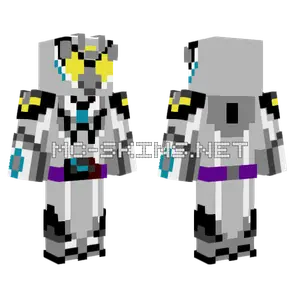 Kamen Rider Salvage Union Form Minecraft skin