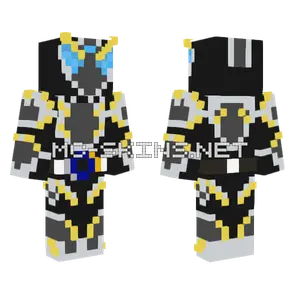 Kamen Rider Solaris Minecraft skin
