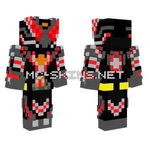 Kamen Rider Zmetal Type Buster Dragon Minecraft skin