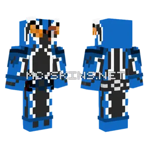 Kamen Rider Zouz Damaged Helmet Minecraft skin
