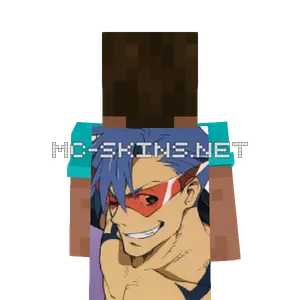 Kamina cape, outside and lining