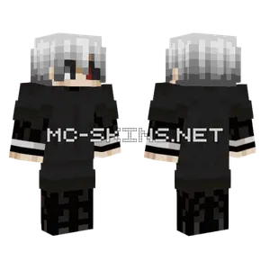 Kaneki Chapter 128 V2 Minecraft skin