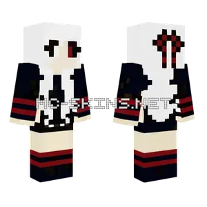 Kaneki Genderbend Minecraft skin