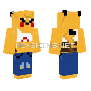 Kanna The Pikachu Minecraft skin