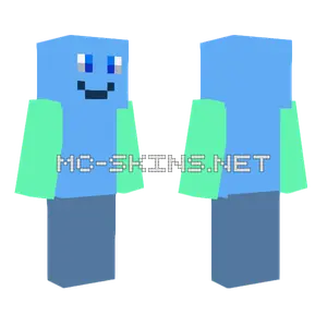 Karimsocoolroblox Blue Cloud Minecraft skin