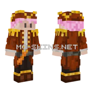 Kasghostin Pirate Minecraft skin