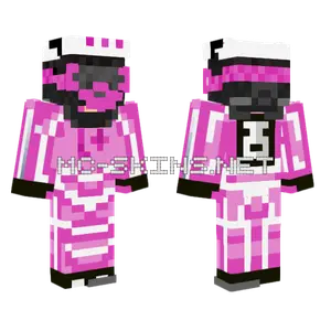 Kask3 Pink Outfit Minecraft skin