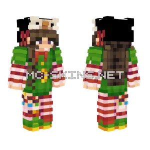 Katevena Green Team Biome Battle Minecraft skin