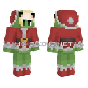 Kathagrinch Christmas Skin Minecraft skin