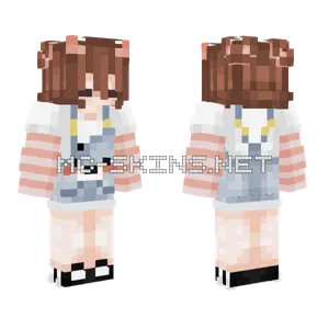 Kawaii Bear Skin Minecraft skin