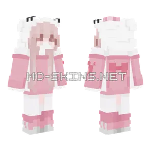 Kawaii Bunny Girl Minecraft skin